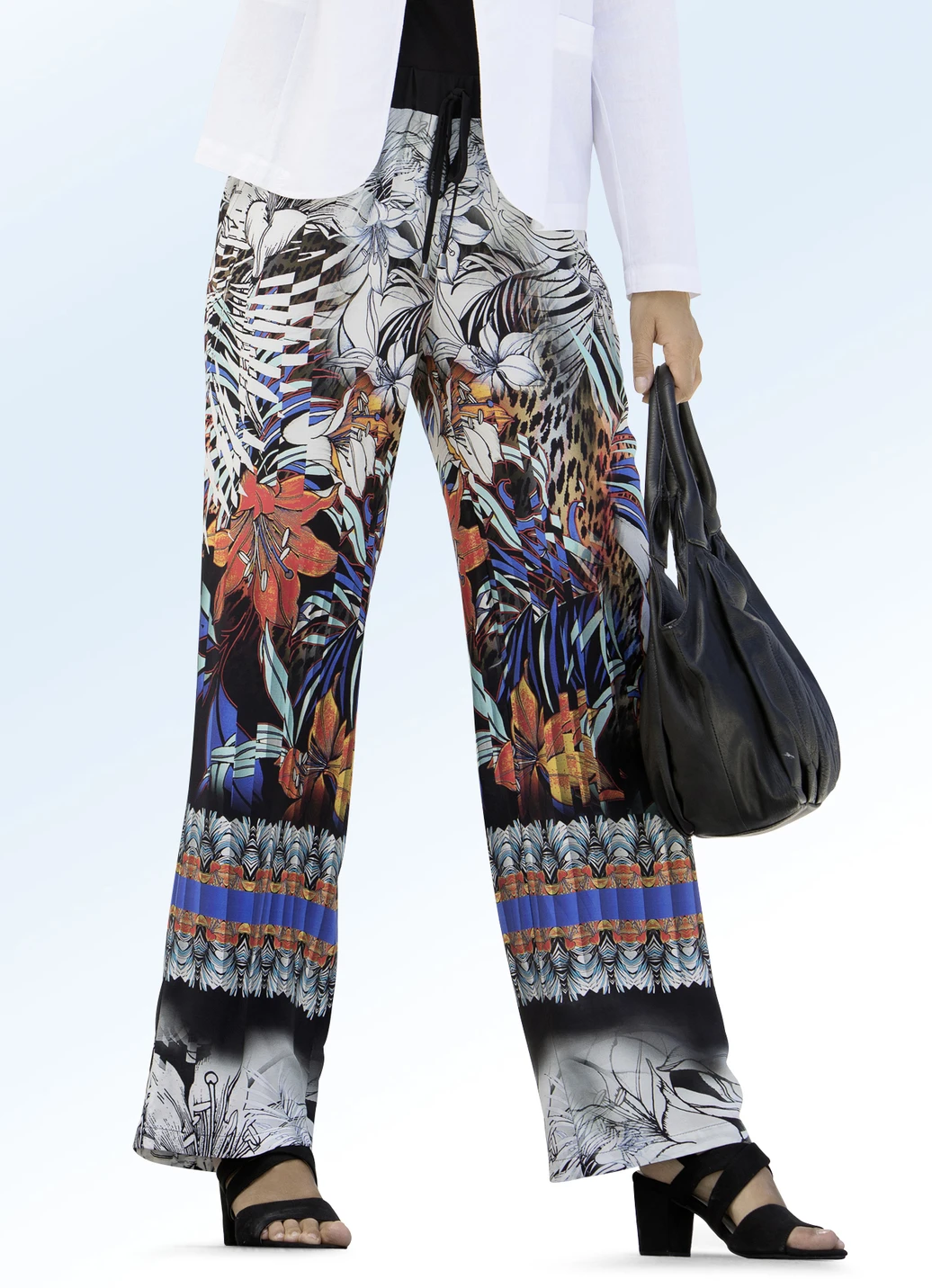 Hose Mit Farbbrillantem Inkjet-Druck 1 Hose Mit Farbbrillantem Inkjet-Druck