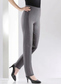Hose Mit Figurgünstiger Teilungsnaht In 10 Farben 19 Hose Mit Figurgünstiger Teilungsnaht In 10 Farben -Angebote Trend Seele Store hose mit figurguenstiger teilungsnaht in 10 farben farbe mittelgrau groesse 048 2
