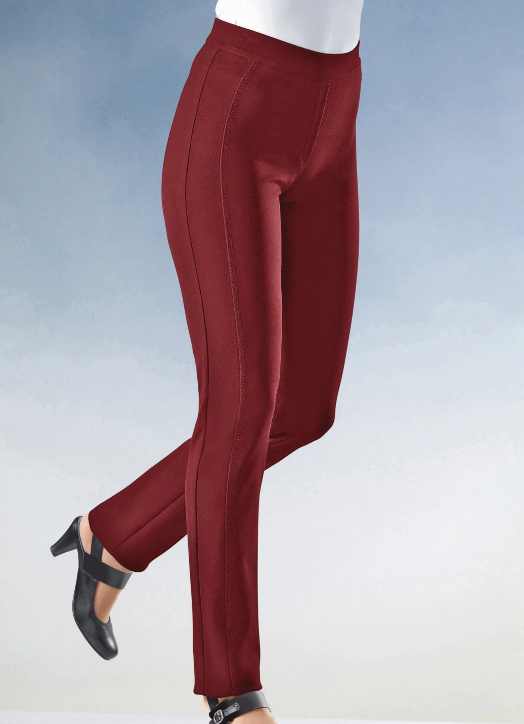 Hose Mit Figurgünstiger Teilungsnaht In 10 Farben 4 Hose Mit Figurgünstiger Teilungsnaht In 10 Farben – Bild 4