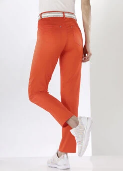 Hose Mit Platzierten Biesen -Angebote Trend Seele Store hose mit platzierten biesen farbe orange groesse 022 3