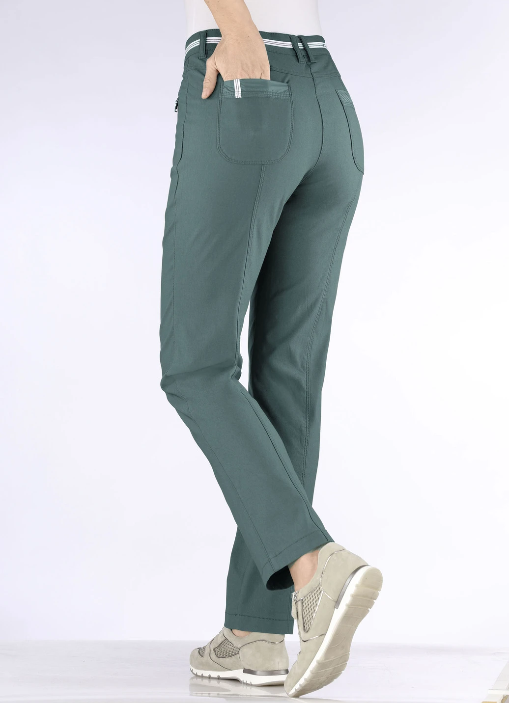 Hose Mit Sportivem Chic 8 Hose Mit Sportivem Chic – Bild 8