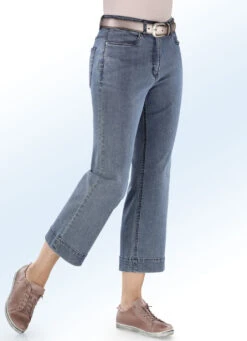 Jeans-Culotte In 5-Pocket-Form -Angebote Trend Seele Store jeans culotte in 5 pocket form farbe jeansblau groesse 017 2