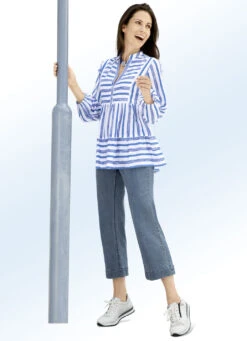 Jeans-Culotte In 5-Pocket-Form -Angebote Trend Seele Store jeans culotte in 5 pocket form farbe jeansblau groesse 017 3