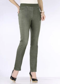 Jeans In Bequemer Schlupfform 6 Jeans In Bequemer Schlupfform -Angebote Trend Seele Store jeans in bequemer schlupfform farbe oliv meliert groesse 044 2