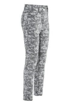 Jeans Mit Camouflage-Dessinierung -Angebote Trend Seele Store jeans mit camouflage dessinierung farbe anthrazit grau groesse 023