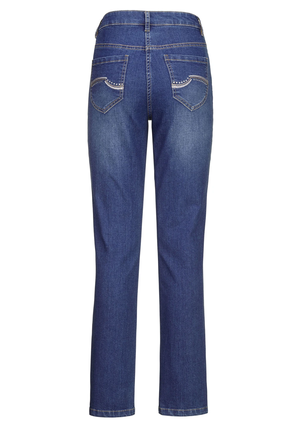 Jeans Mit Schönen Stickereien Und Funkelnden Strassteinen 2 Jeans Mit Schönen Stickereien Und Funkelnden Strassteinen – Bild 2