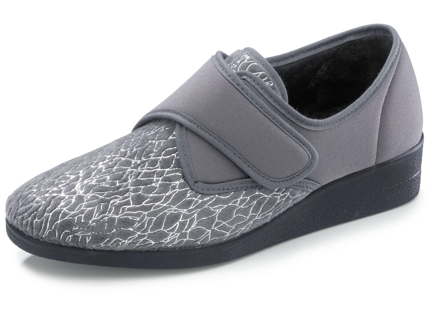 Laurina Klettschuh Mit Elastischem Samt 6 Laurina Klettschuh Mit Elastischem Samt – Bild 6