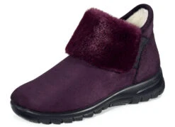 Laurina Schlupf-Stiefelette Mit Kuscheligem Plüschbesatz -Angebote Trend Seele Store laurina schlupf stiefelette mit kuscheligem plueschbesatz farbe aubergine groesse 036