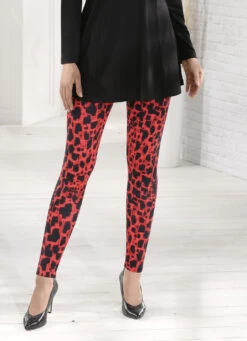 Leggings Mit Bequemem Dehnbund Rundum