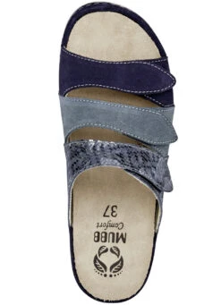 Mubb Pantolette Aus Hochwertigem Leder -Angebote Trend Seele Store mubb pantolette aus hochwertigem leder farbe blau groesse 039 2