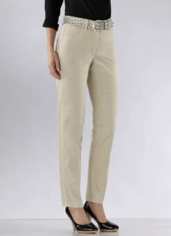 Power-Stretch-Jeans -Angebote Trend Seele Store power stretch jeans farbe sand groesse 038 2