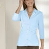 Raffinierte Shirtbluse Mit Polokragen In 3 Farben