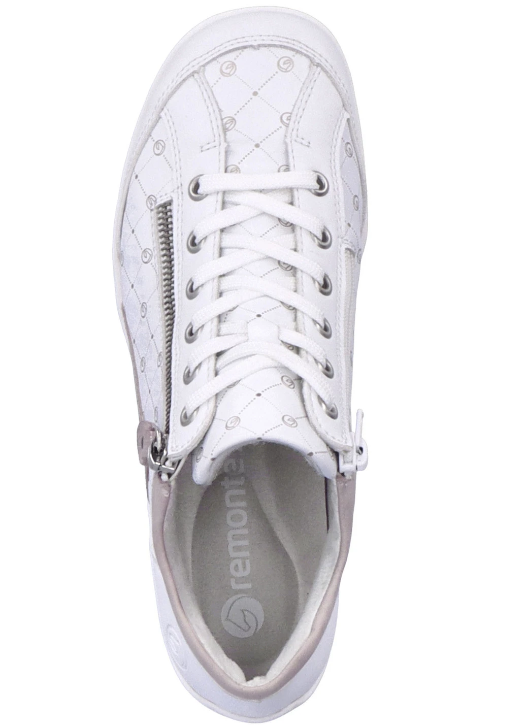 Remonte Bootie Aus Bedrucktem Und Metallisch Schimmerndem Synthetikmaterial 2 Remonte Bootie Aus Bedrucktem Und Metallisch Schimmerndem Synthetikmaterial – Bild 2