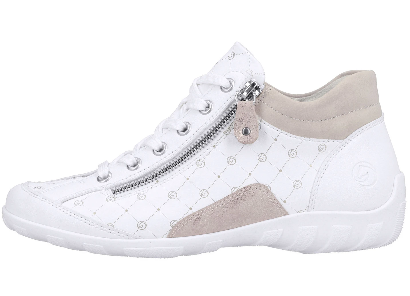 Remonte Bootie Aus Bedrucktem Und Metallisch Schimmerndem Synthetikmaterial 7 Remonte Bootie Aus Bedrucktem Und Metallisch Schimmerndem Synthetikmaterial – Bild 7