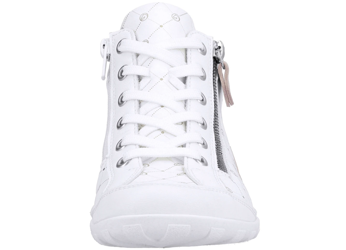 Remonte Bootie Aus Bedrucktem Und Metallisch Schimmerndem Synthetikmaterial 8 Remonte Bootie Aus Bedrucktem Und Metallisch Schimmerndem Synthetikmaterial – Bild 8