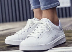 Rieker Schnür- Sneaker Mit Grauem Textilbesatz -Angebote Trend Seele Store rieker schnuer sneaker mit grauem textilbesatz farbe weiss grau groesse 036 8