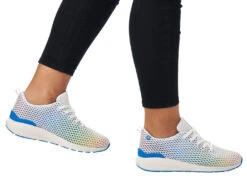 Rieker Sneaker Mit Regenbogen-Farbverlauf -Angebote Trend Seele Store rieker sneaker mit regenbogen farbverlauf farbe weiss bunt groesse 041 5