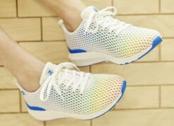 Rieker Sneaker Mit Regenbogen-Farbverlauf -Angebote Trend Seele Store rieker sneaker mit regenbogen farbverlauf farbe weiss bunt groesse 041 7