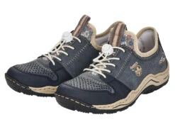 Rieker Sneaker Mit Schnellverschluss -Angebote Trend Seele Store rieker sneaker mit schnellverschluss farbe jeansblau beige groesse 042 2