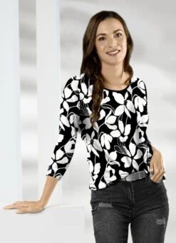 Shirt Der Marke Klaus Modelle Mit 3/4-langen Ärmeln