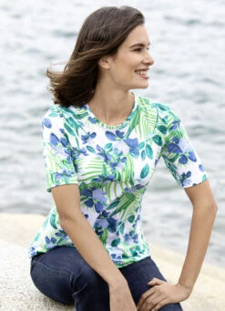 Shirt Mit Alloverdruck