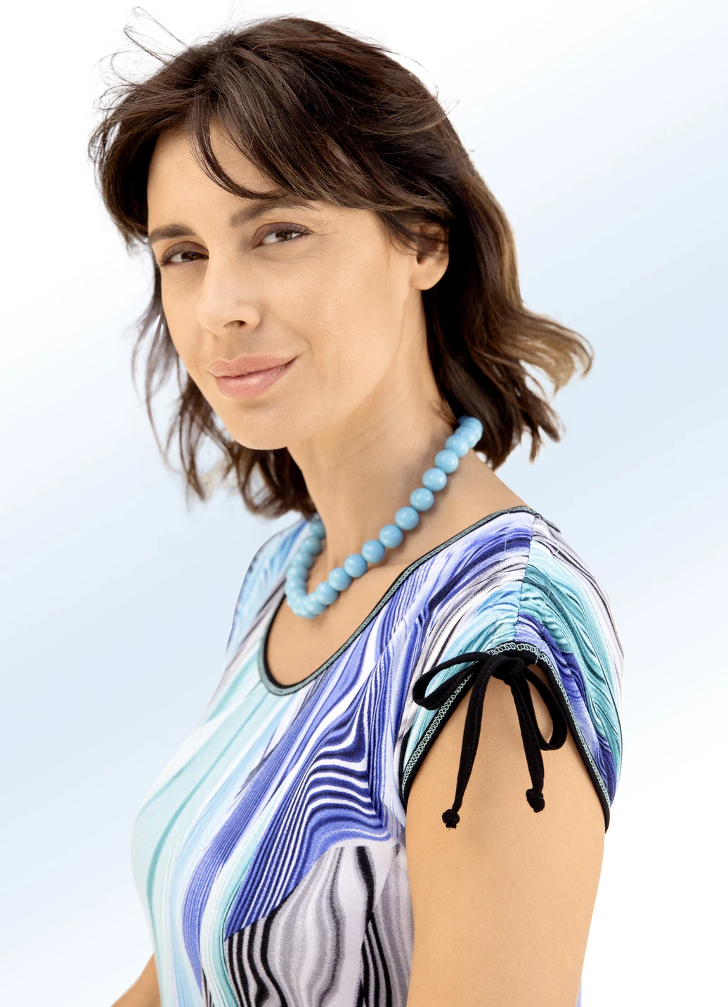 Shirt Mit Flatlock-Naht Am Rundhalsausschnitt 2 Shirt Mit Flatlock-Naht Am Rundhalsausschnitt – Bild 2