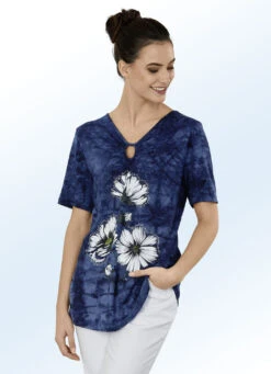 Shirt Mit Kräuselung In 2 Farben