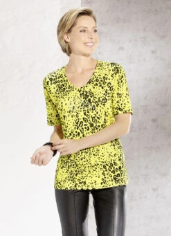 Shirt Mit Silberfarbener Plättchenzier