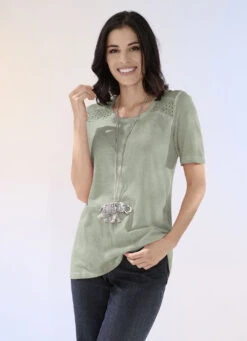 Shirt Mit Spezieller Färbetechnik In 3 Farben -Angebote Trend Seele Store shirt mit spezieller faerbetechnik in 3 farben farbe khaki groesse m 40 42