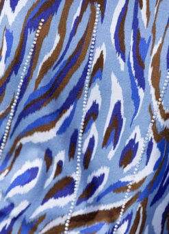 Shirt Mit Strasszier Im Vorderteil -Angebote Trend Seele Store shirt mit strasszier im vorderteil farbe blau braun groesse 038 2