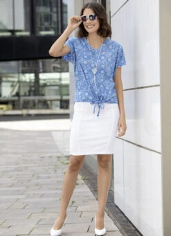 Soft-Stretch-Rock In 9 Farben 14 Soft-Stretch-Rock In 9 Farben -Angebote Trend Seele Store soft stretch rock in 9 farben farbe weiss groesse 044 1