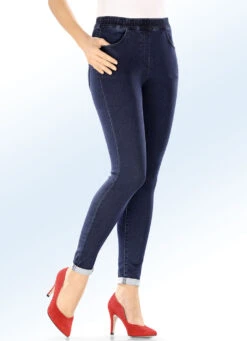Super Softe Jegging-Jeans -Angebote Trend Seele Store super softe jegging jeans farbe dunkelblau groesse 036 2