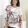 Sweatshirt Mit Relief-Schriftzug