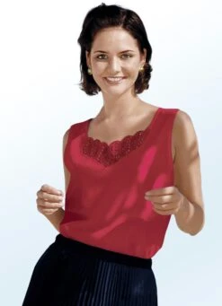 Top Mit Echter Plauener Spitze 11 Top Mit Echter Plauener Spitze -Angebote Trend Seele Store top mit echter plauener spitze farbe rot groesse 038