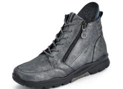 Waldläufer Schnür-Stiefelette Mit Abrollfunktion -Angebote Trend Seele Store waldlaeufer schnuer stiefelette mit abrollfunktion farbe altsilber groesse 070 1