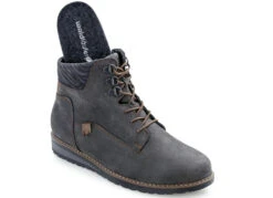 Waldläufer Schnür-Stiefelette Mit Warmfutter Aus Reiner Baumwolle -Angebote Trend Seele Store waldlaeufer schnuer stiefelette mit warmfutter aus reiner baumwolle farbe steingrau groesse 045 1