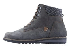 Waldläufer Schnür-Stiefelette Mit Warmfutter Aus Reiner Baumwolle -Angebote Trend Seele Store waldlaeufer schnuer stiefelette mit warmfutter aus reiner baumwolle farbe steingrau groesse 045 2