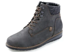 Waldläufer Schnür-Stiefelette Mit Warmfutter Aus Reiner Baumwolle -Angebote Trend Seele Store waldlaeufer schnuer stiefelette mit warmfutter aus reiner baumwolle farbe steingrau groesse 045