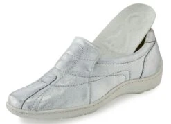 Waldläufer Slipper Mit Edlem Metallic-Schimmer -Angebote Trend Seele Store waldlaeufer slipper mit edlem metallic schimmer farbe mattsilber groesse 065 1