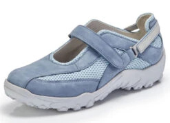 Waldläufer Slipper Mit Verstellbaren Klettverschlüsse